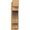 Ekena Millwork Balboa Block Rough Sawn Outlooker, Western Red Cedar, 8"W x 30"D x 30"H OUT08X30X30BOA05RWR - alternate 2